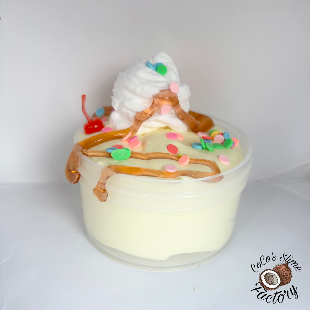 Vanilla Cake Batter Slime