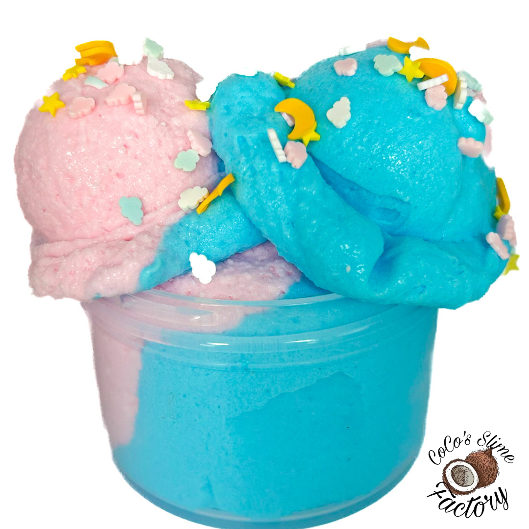Cotton Candy Icecream Slime