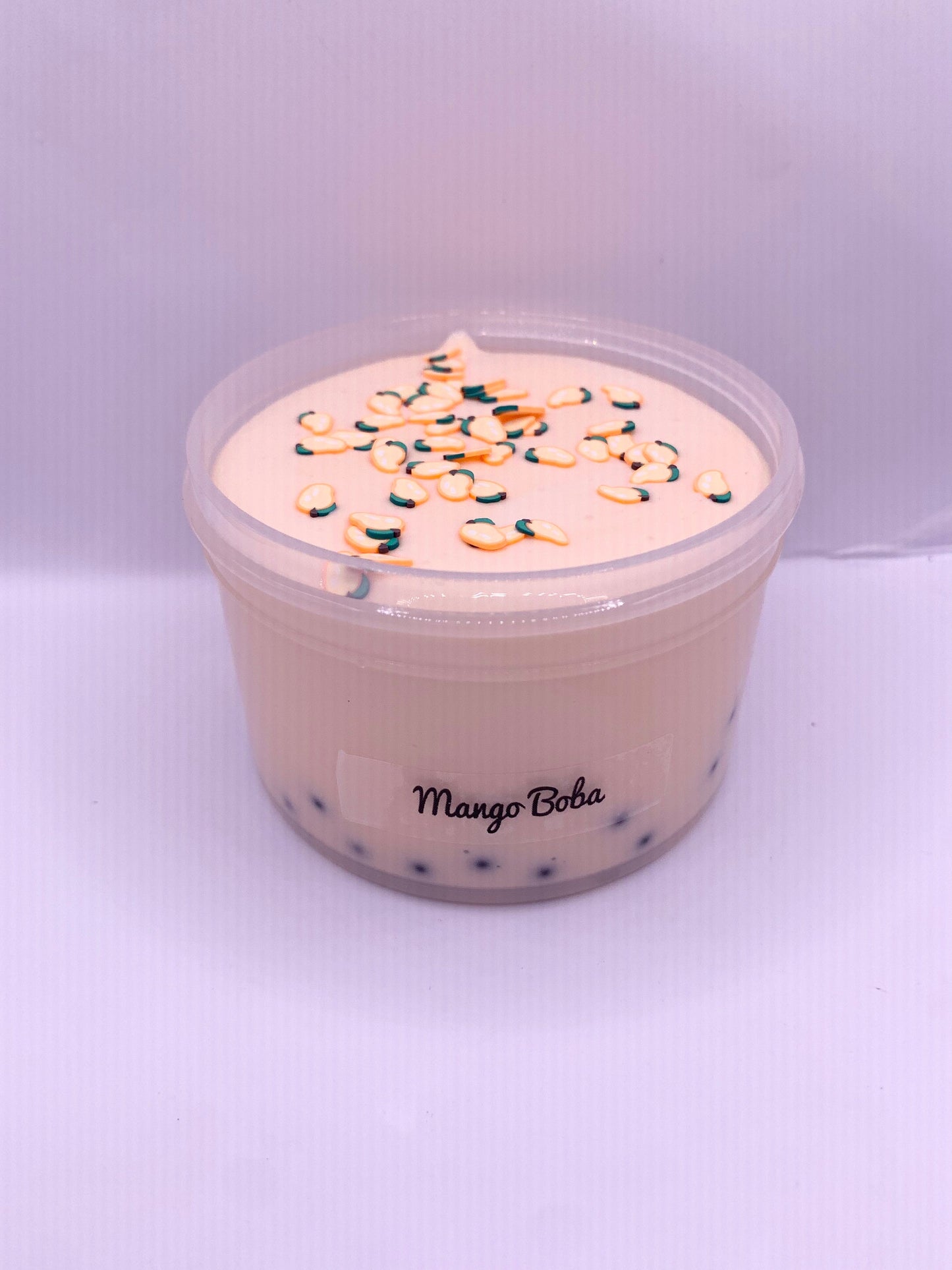 Mango Boba Slime
