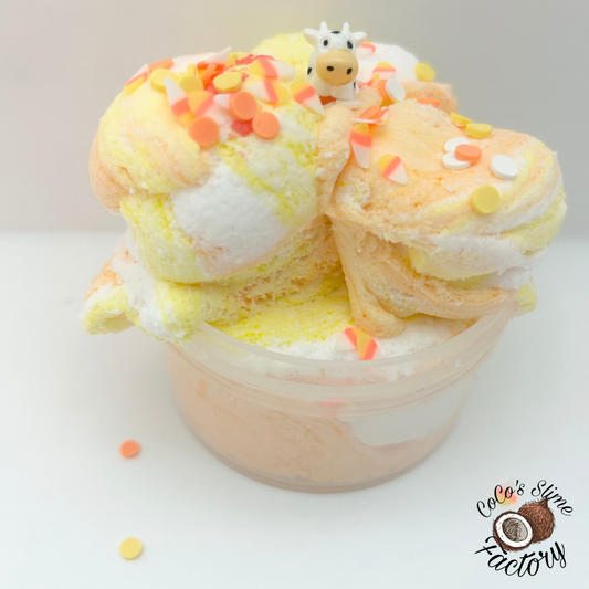 Candy Corn Cow Slime