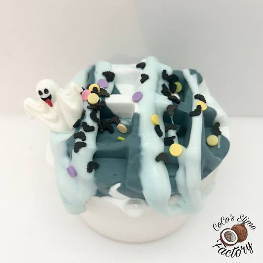 Cookies and Scream Waffle Diy Slime