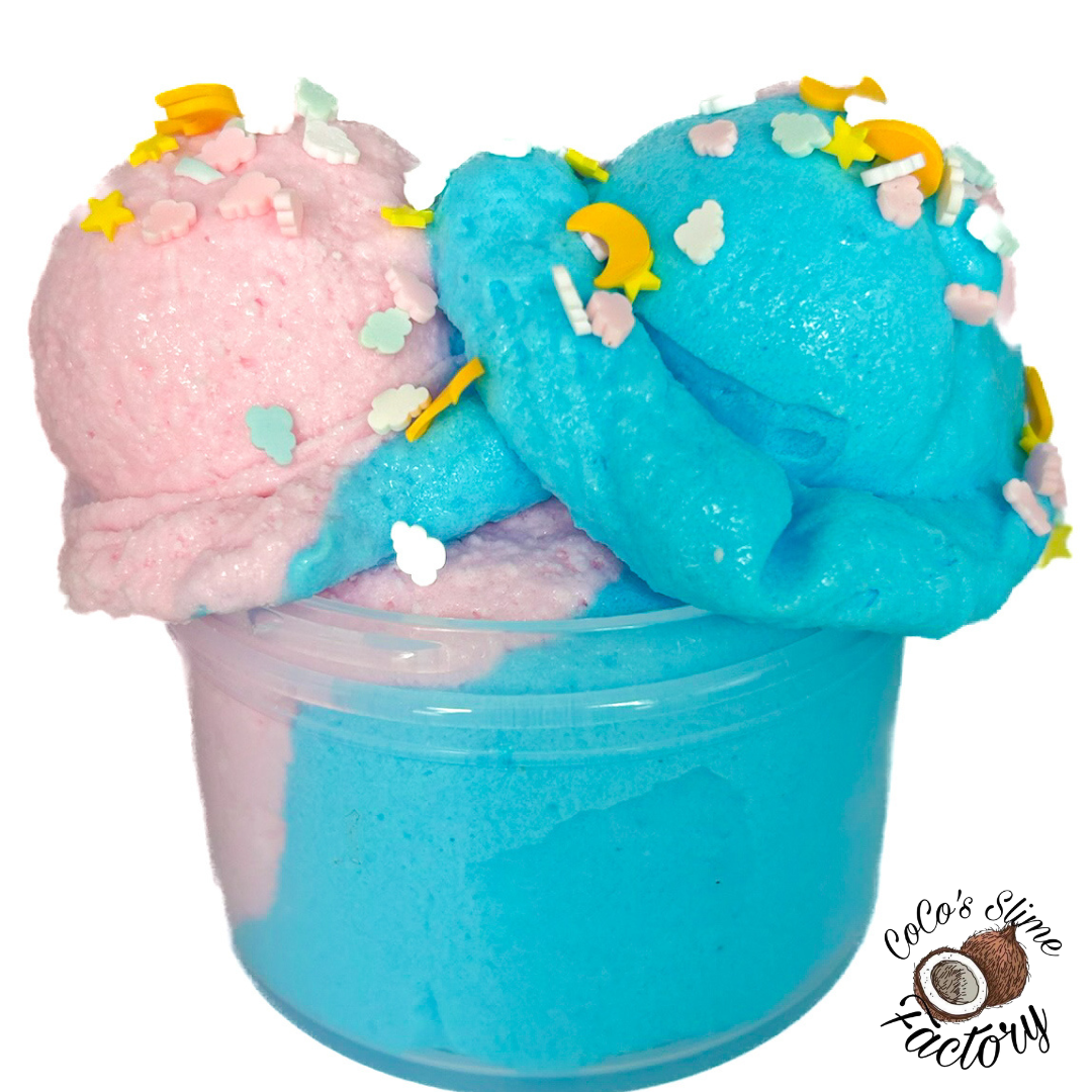 Cotton candy Icecream Slime