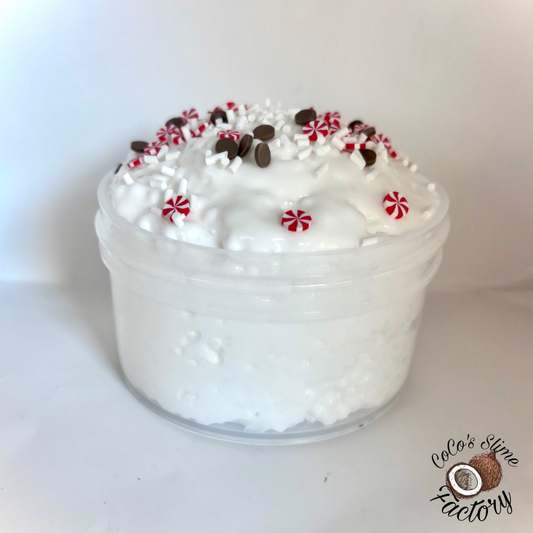Peppermint Bark Foam Slime