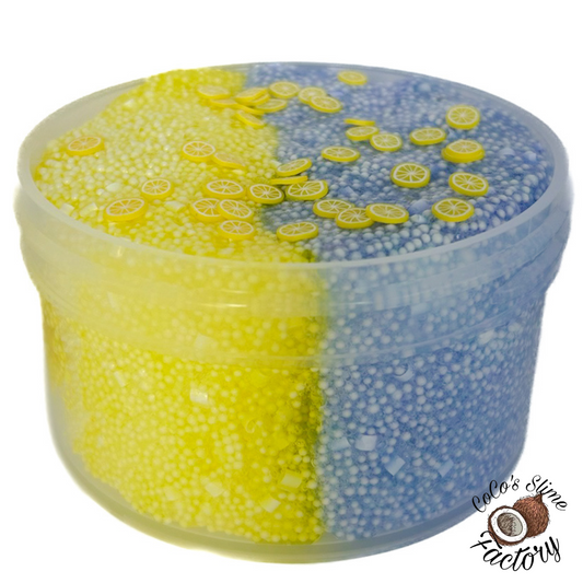 Lavender Lemonade Crunch Slime