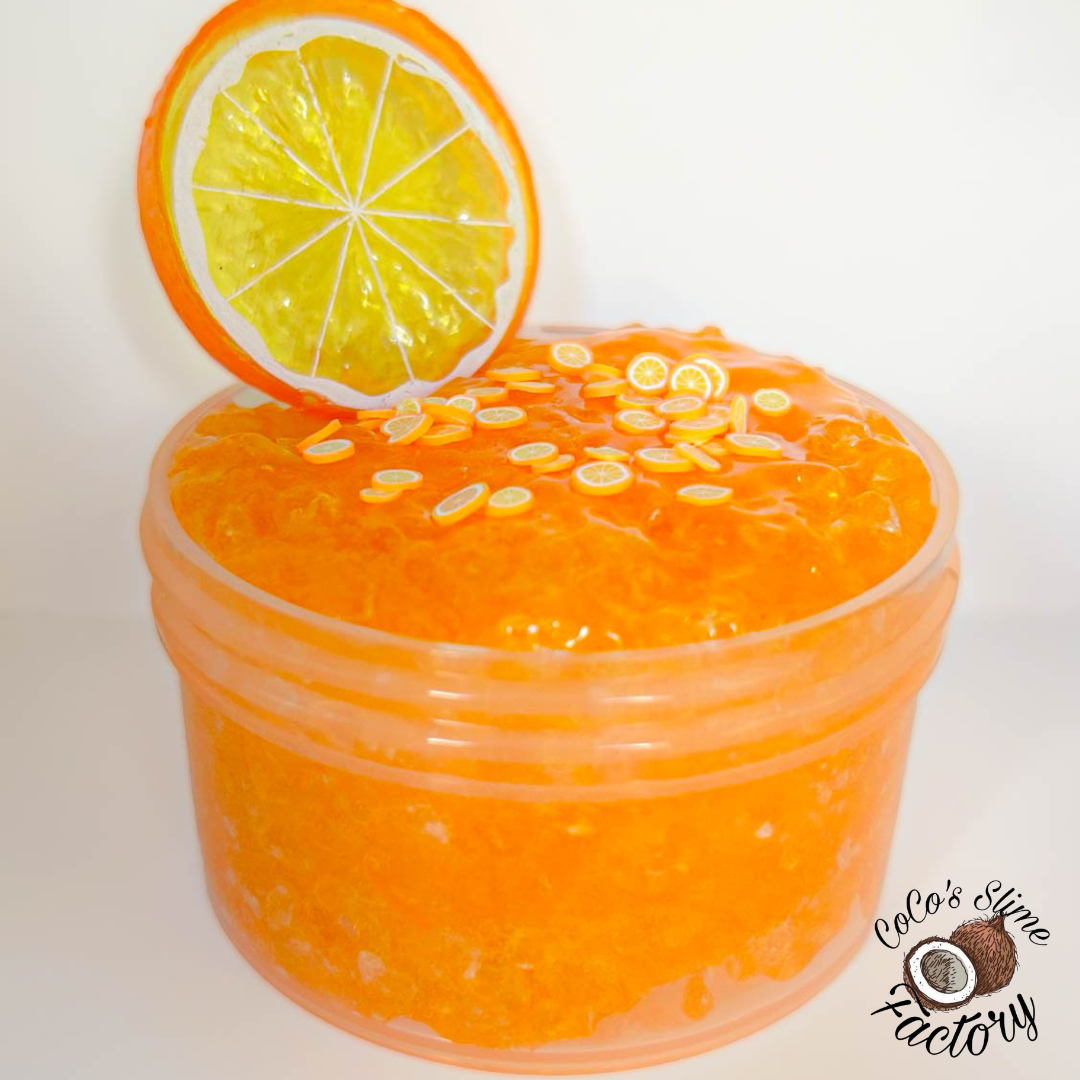 Orange Creamsicle Slime