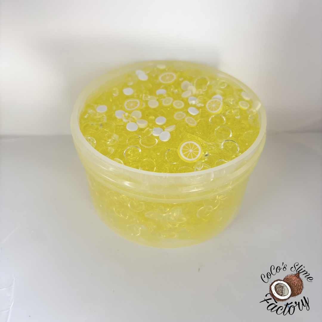 Lemonade Bubbles Slime