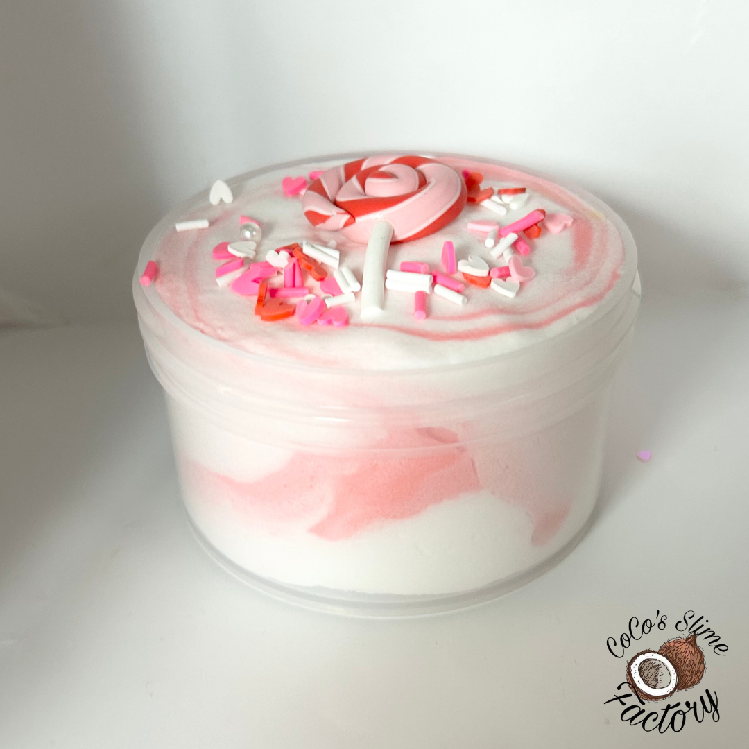 Valentines swirl pop