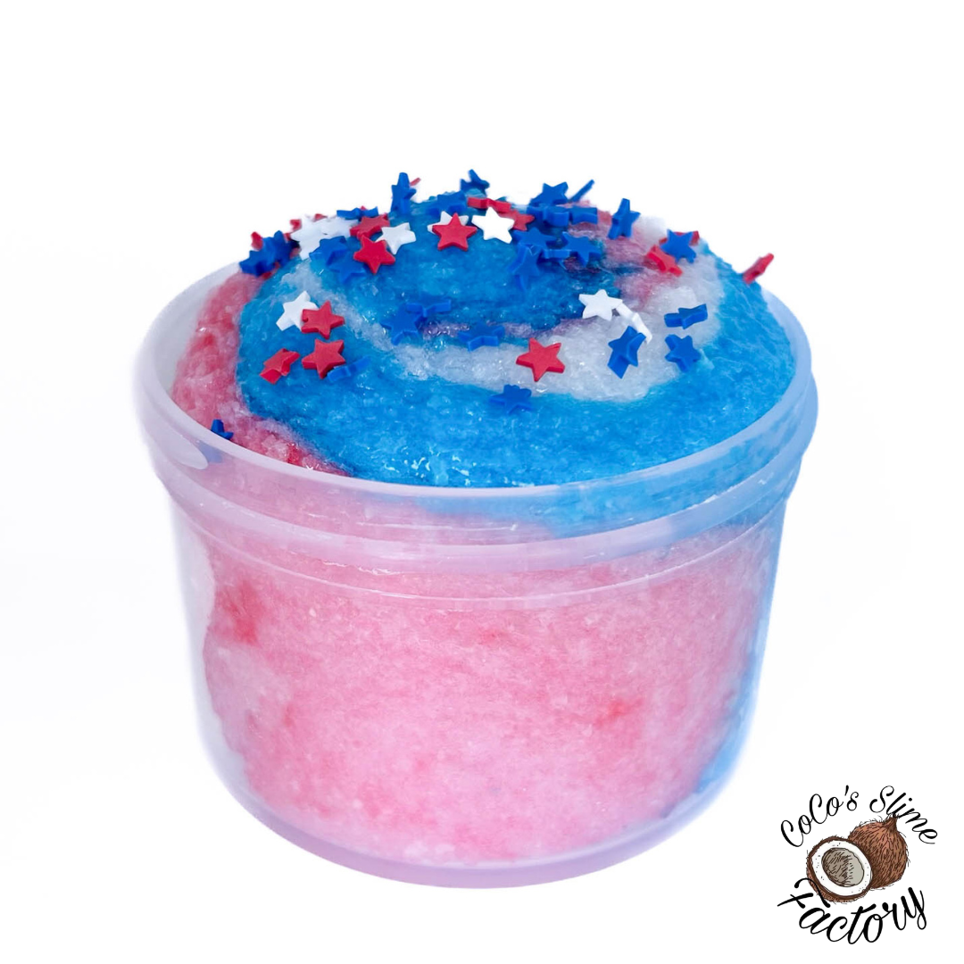 Patriotic Shaved Ice Slime