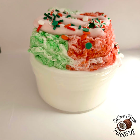 Christmas Rice Crispy Slime