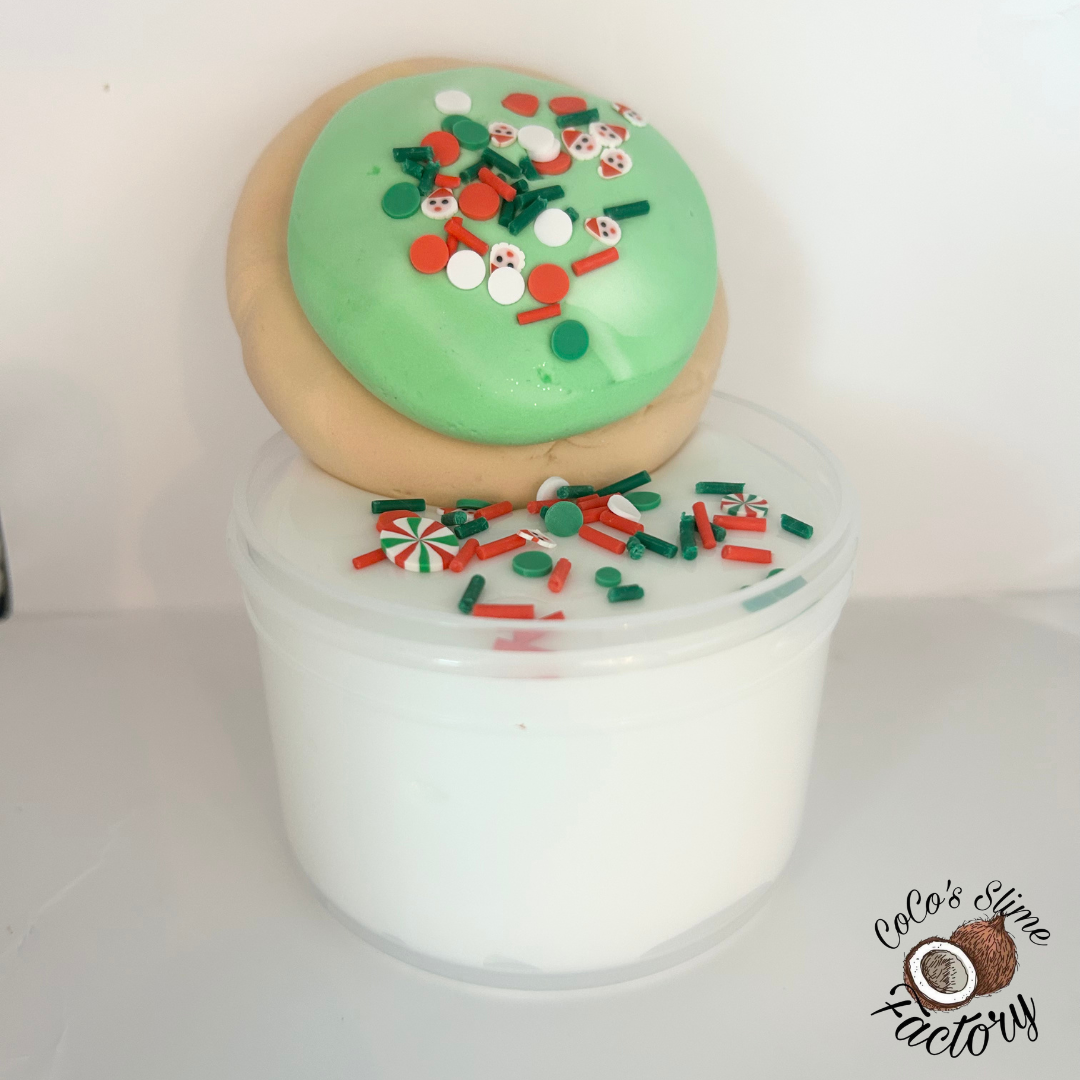 Christmas Sugar cookie Slime