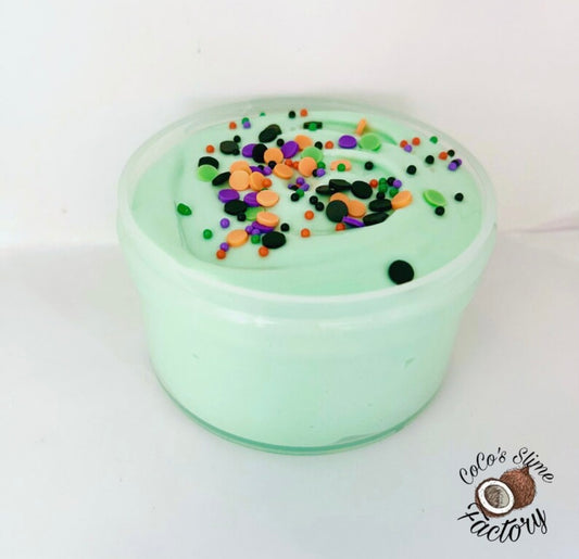 Halloween Funfetti Slime
