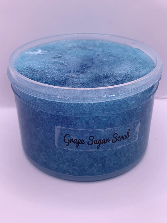 grape sugar scrub slime