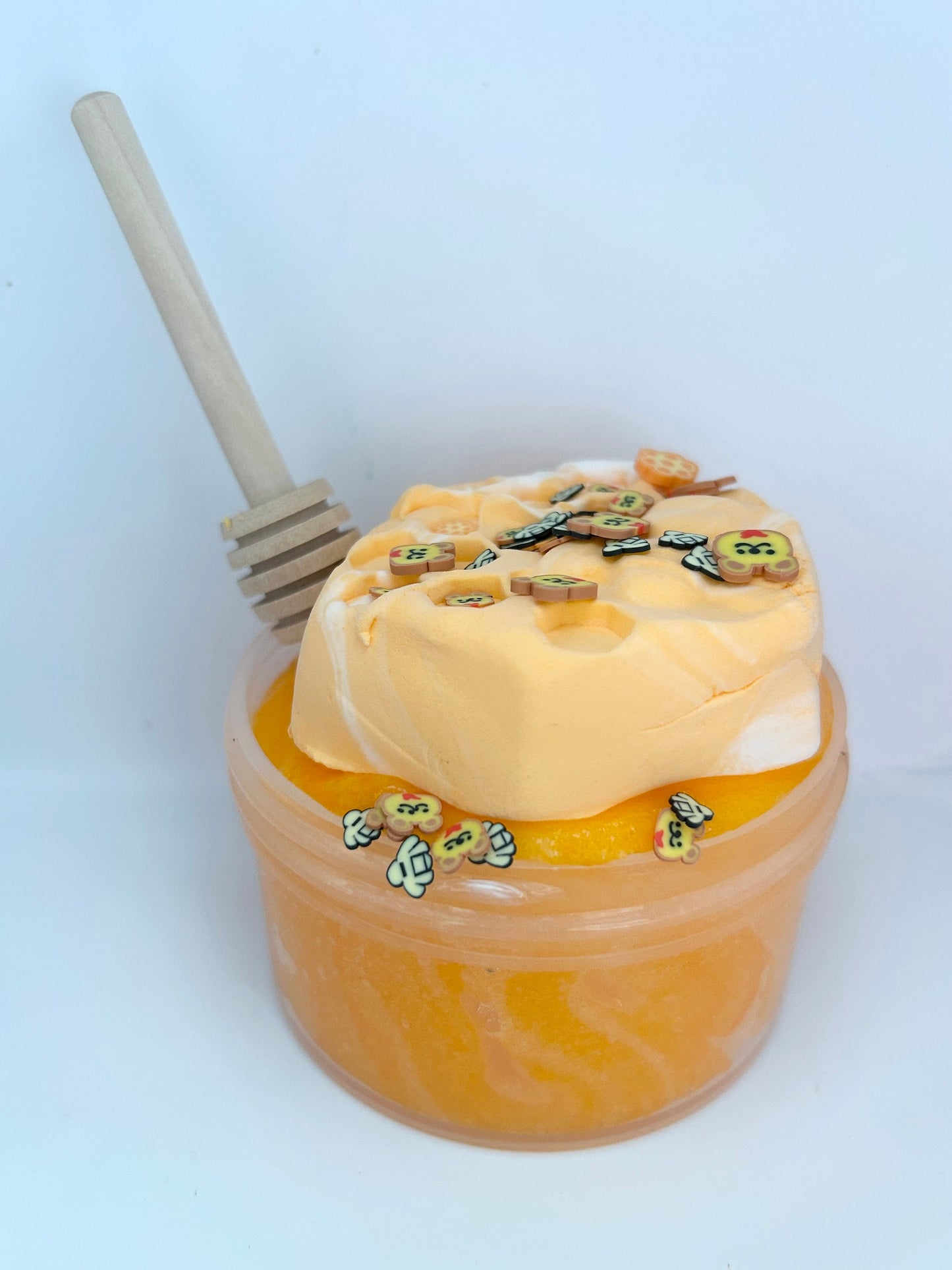 Honey comb Diy Slime