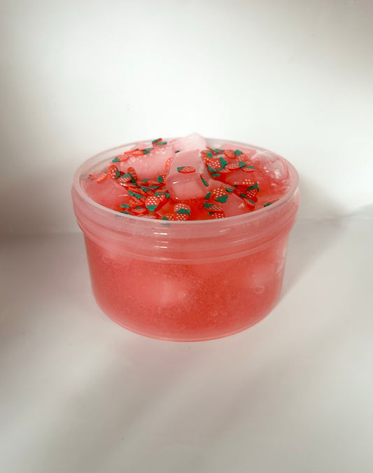 Strawberry cubes Slime