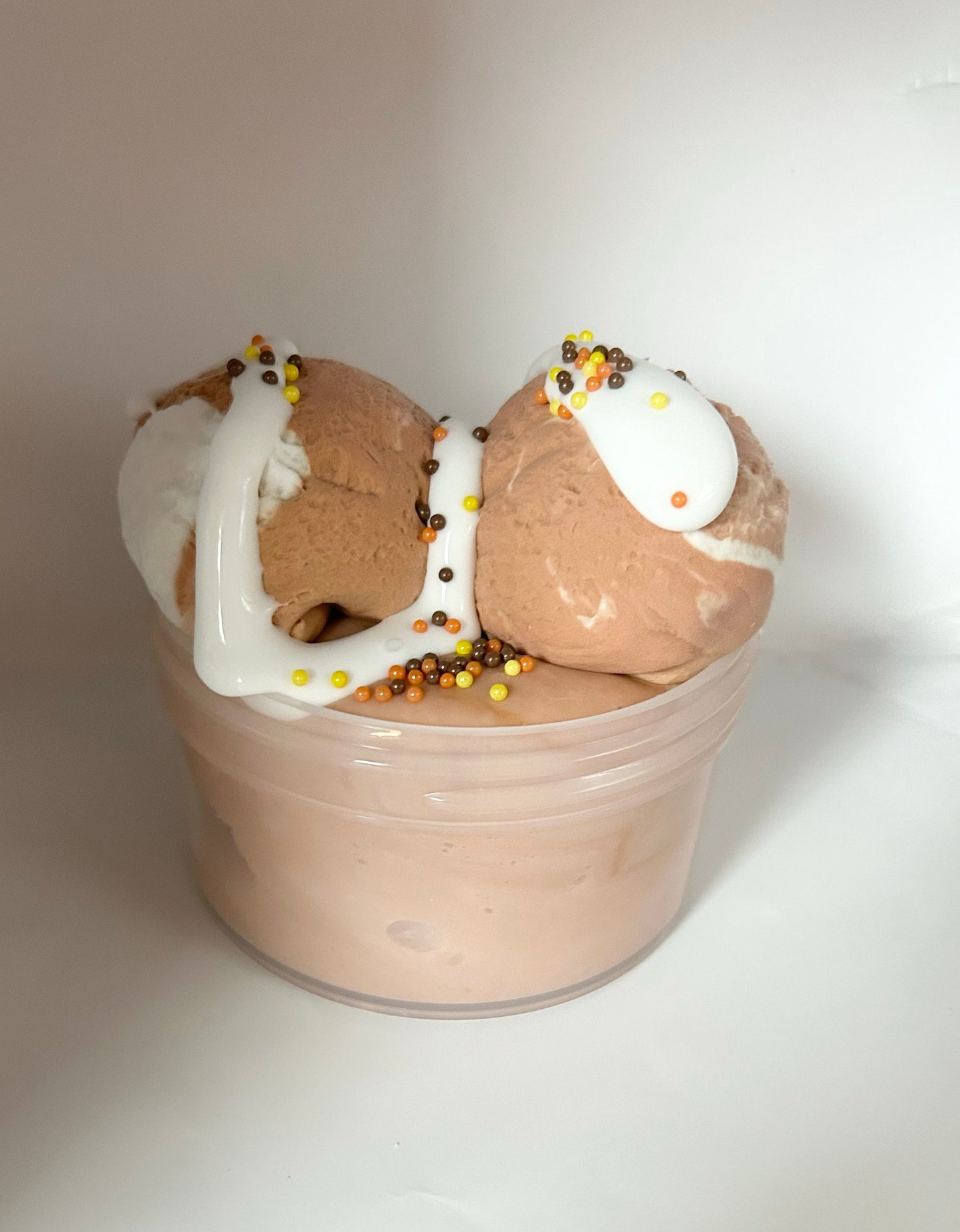 Peanut butter ice cream Diy Slime